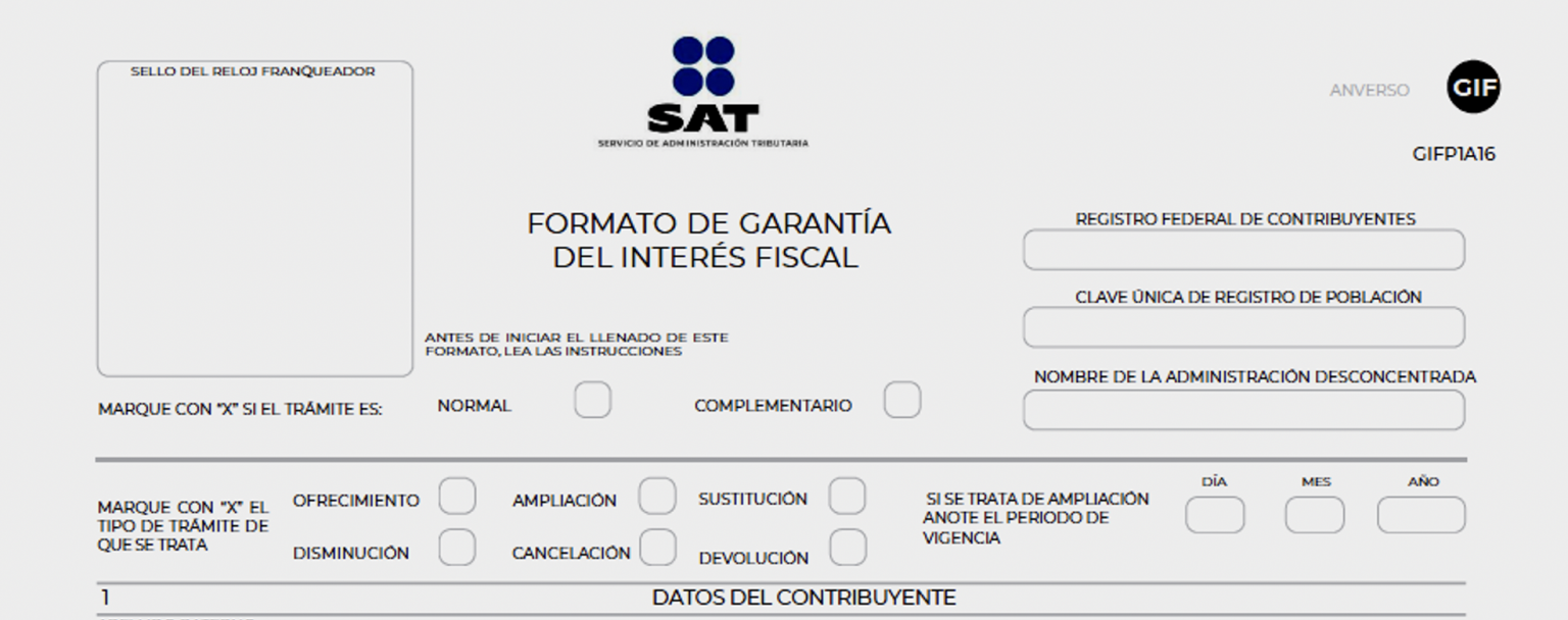 Anexo 1 «Formas fiscales» 2023, DOF 27/12/2022 AMCPMX